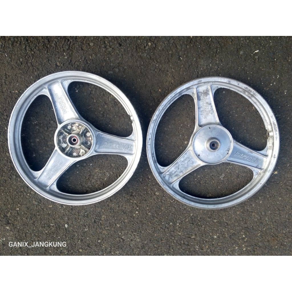 Velg Daytona palang 3  dobel Tromol Astrea grand