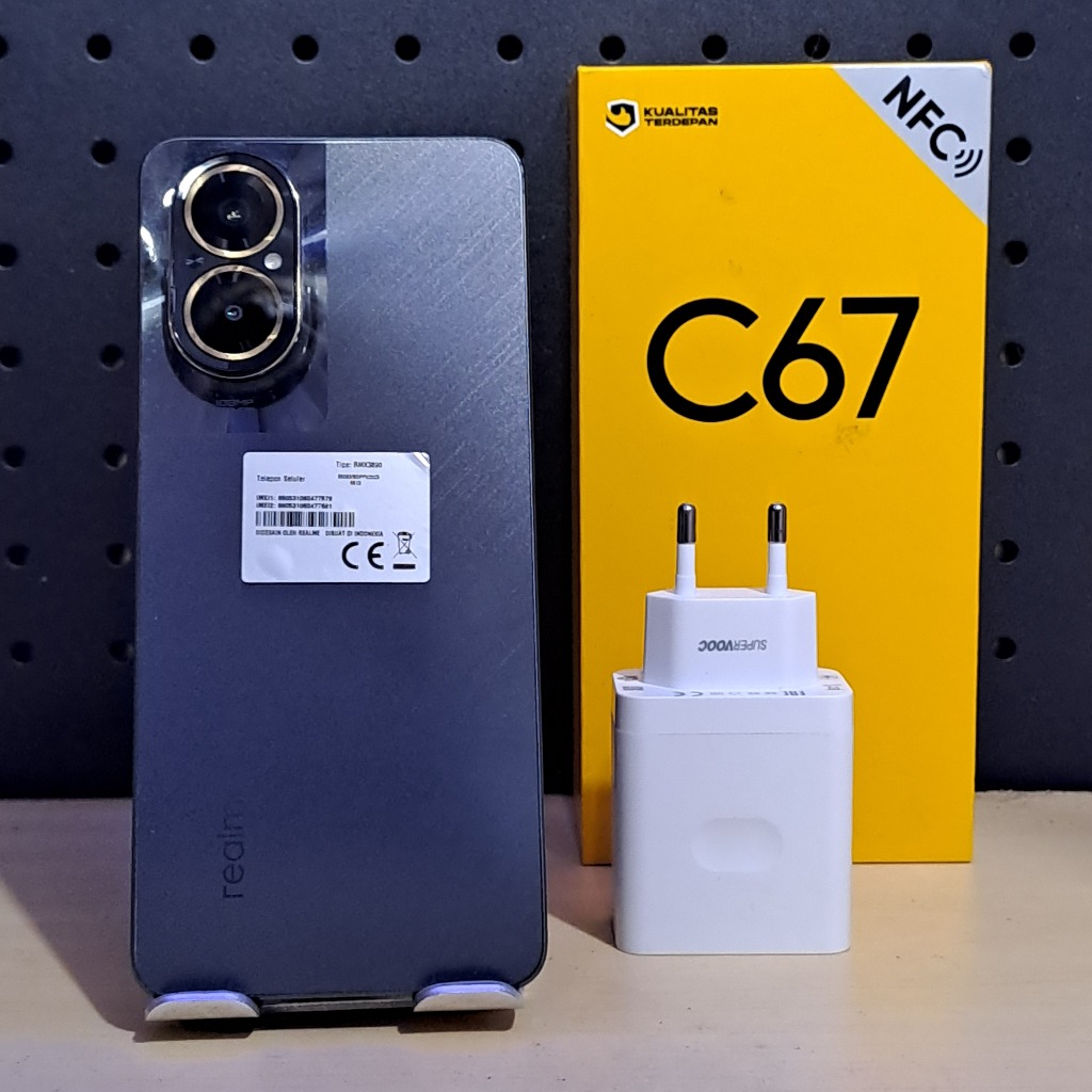 REALME C67 8/128GB SECOND FULLSET BERGARANSI