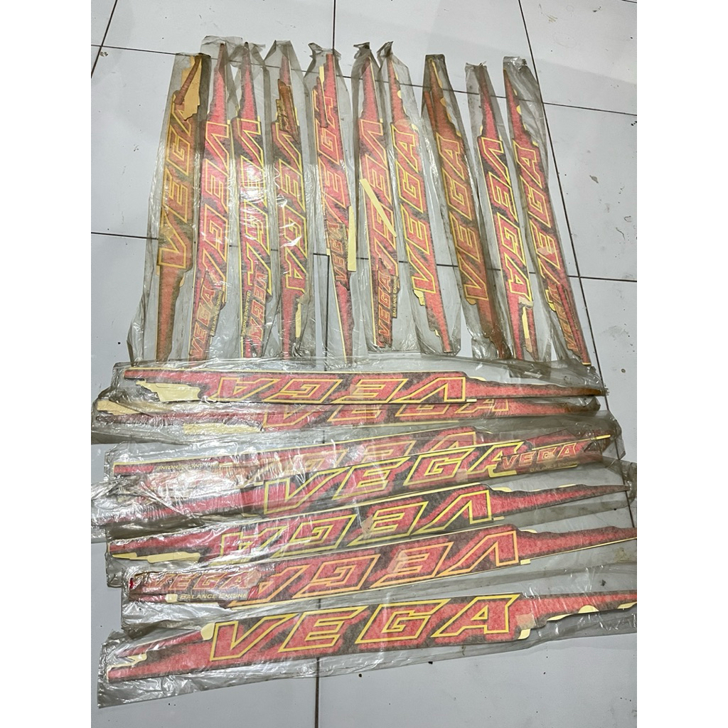 lis striping set vega lama merah terong 98 99 original lospek