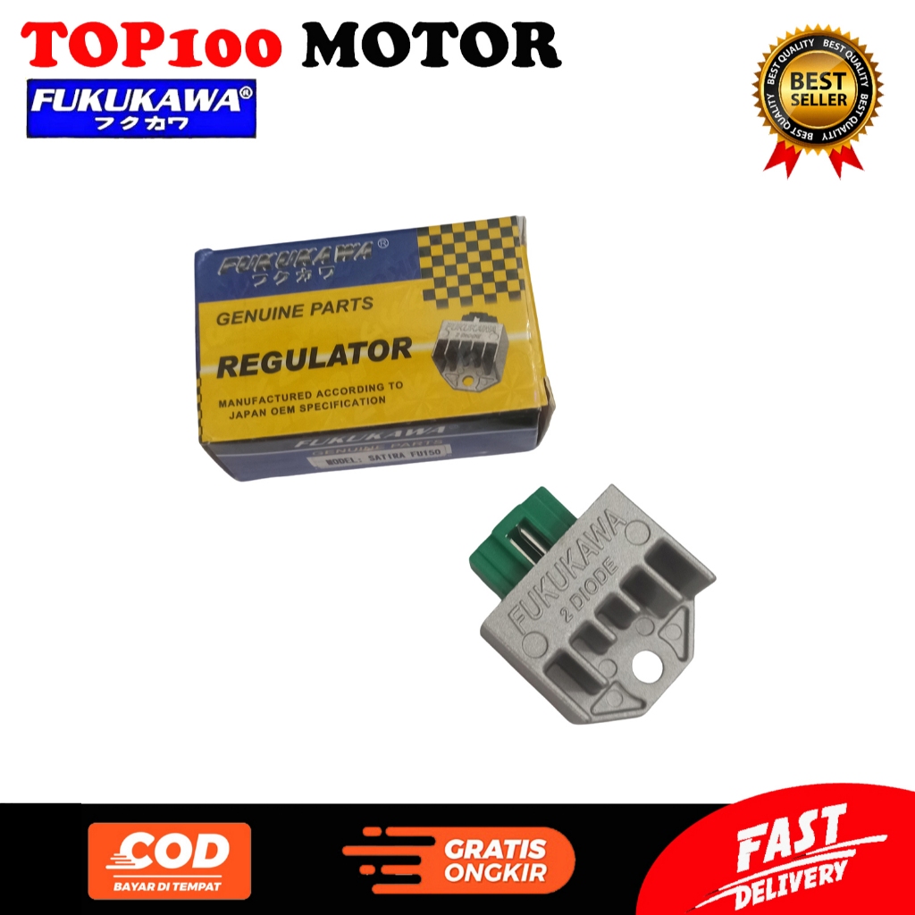 FUKUKAWA KIPROK RXK OLD DAN NEW. RX KING. REGULATOR MERK FKW