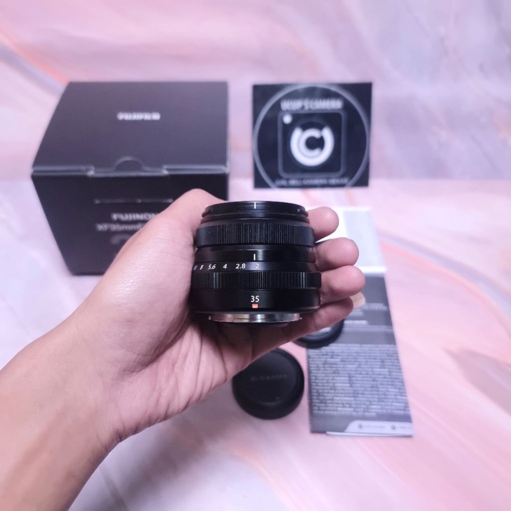 Fujifilm XF 35mm F2 R WR Muluss / Lensa Fujifilm Mirrorless / Lensa Fix