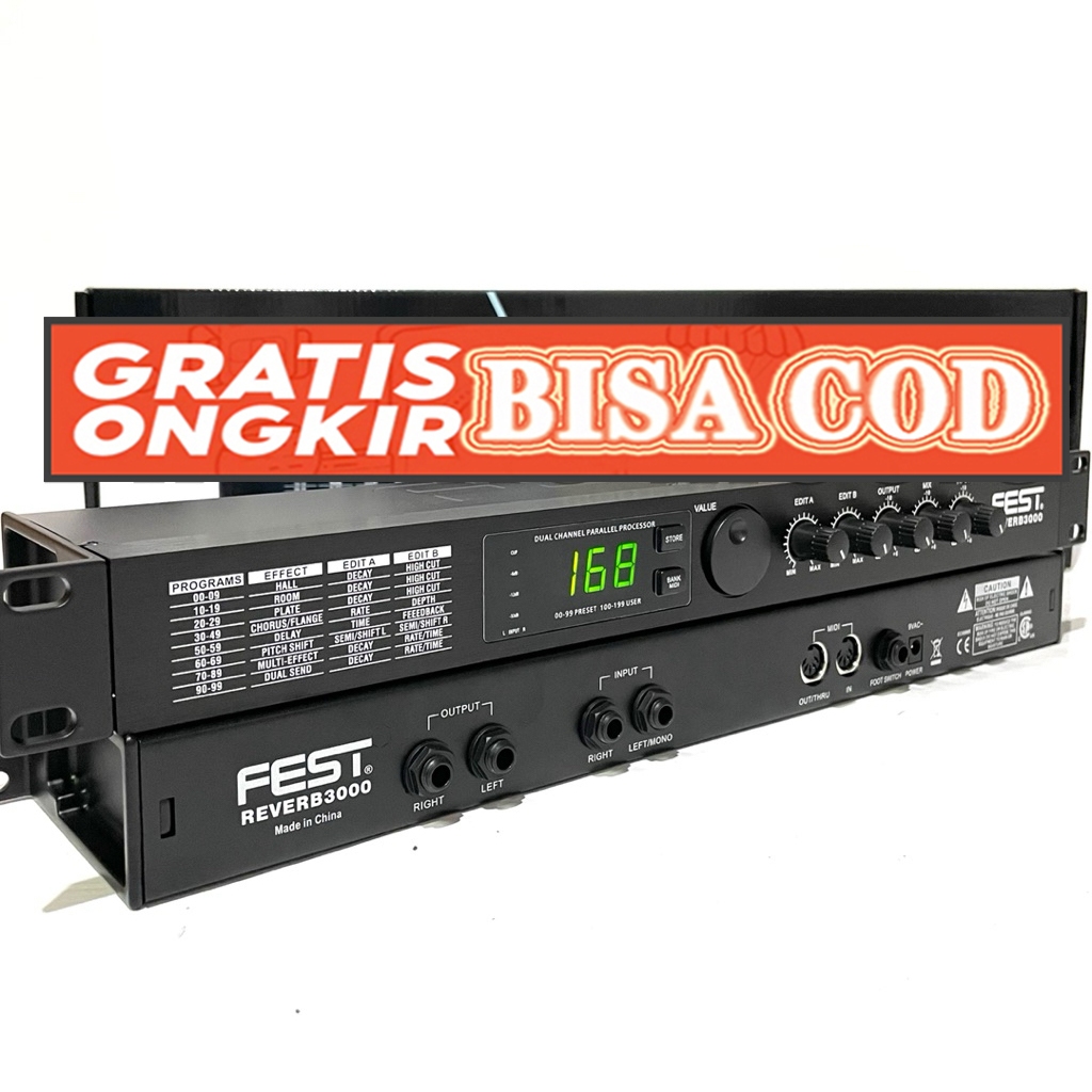 effect vokal fest reverb 3000 reverb3000 original
