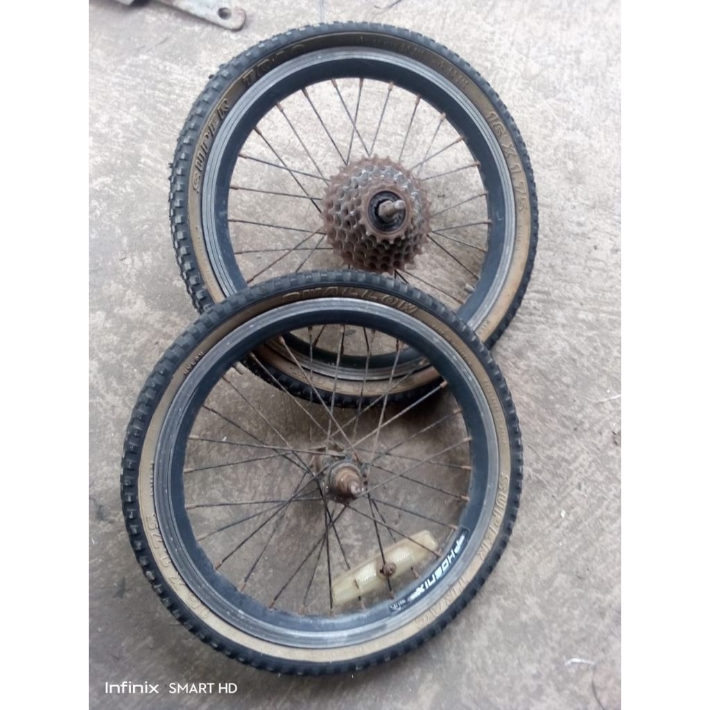 WHILLSET D/B SELI 16INCH, RODA SEPEDA 16INCH