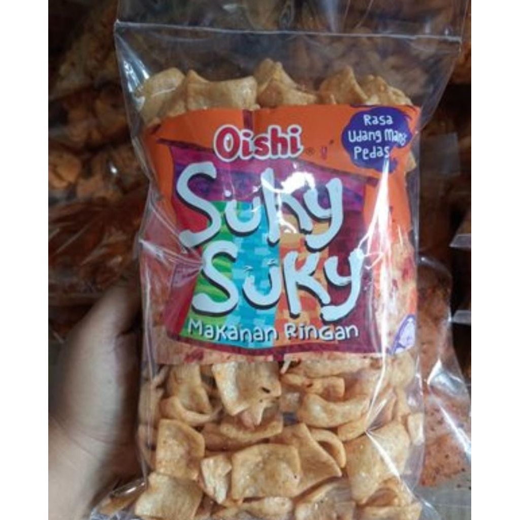 Snack branded/oishi suky suky
