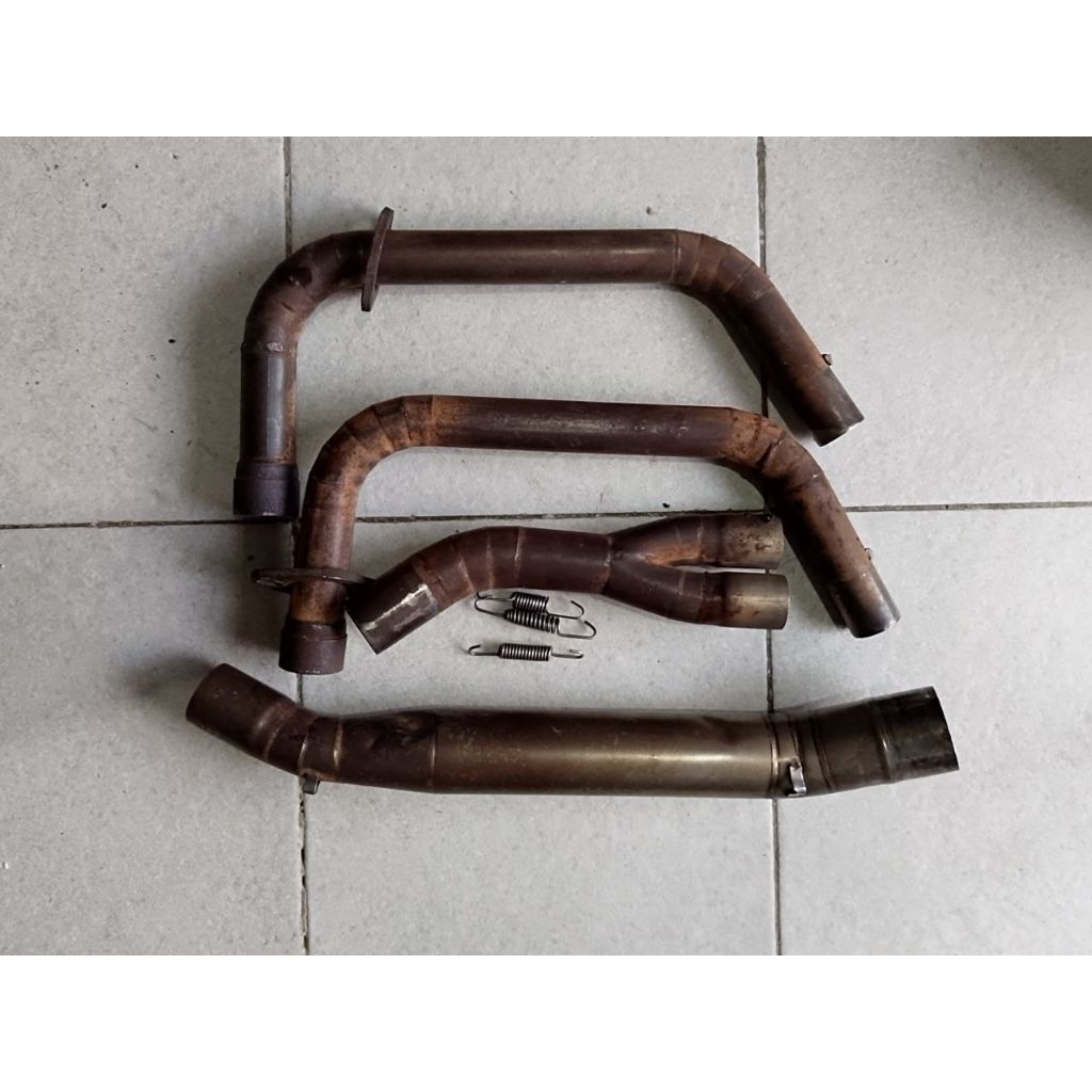 Leher knalpot Proliner inlet 50-51 CBR 250RR - Header knalpot Proliner CBR 250RR inlet 50