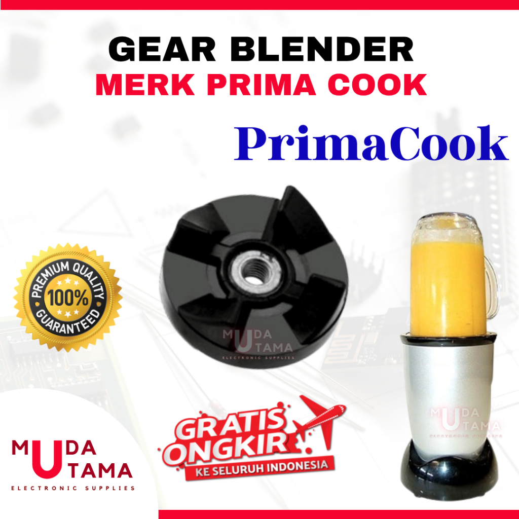 Karet Gear Blender PRIMA COOK BL-2168 - Gear Pemutar Blender PRIMA COOK BL2168 - Kopling Blender PRI