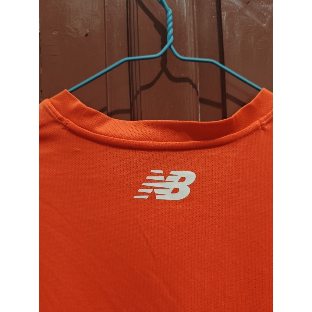 kaos new balance running second preloved mewah