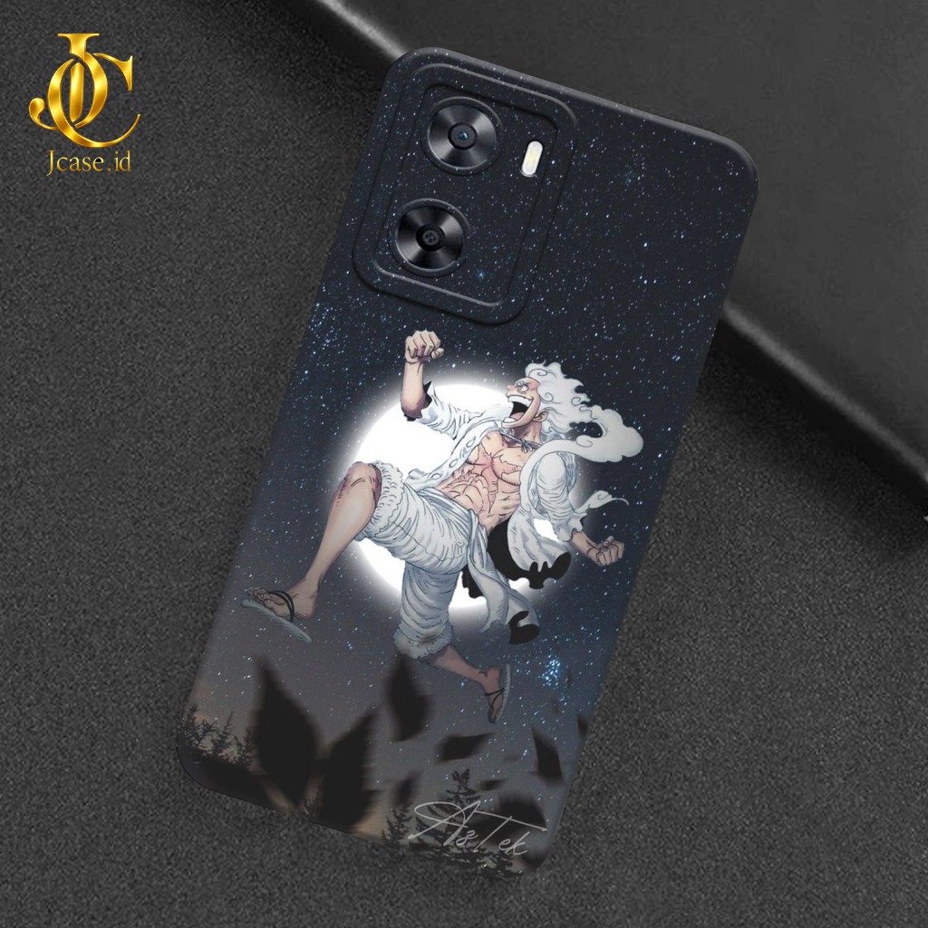 Case Bening Oppo A77S / Oppo A57 2022 Clear Case Motif Anime One Piece Bisa COD