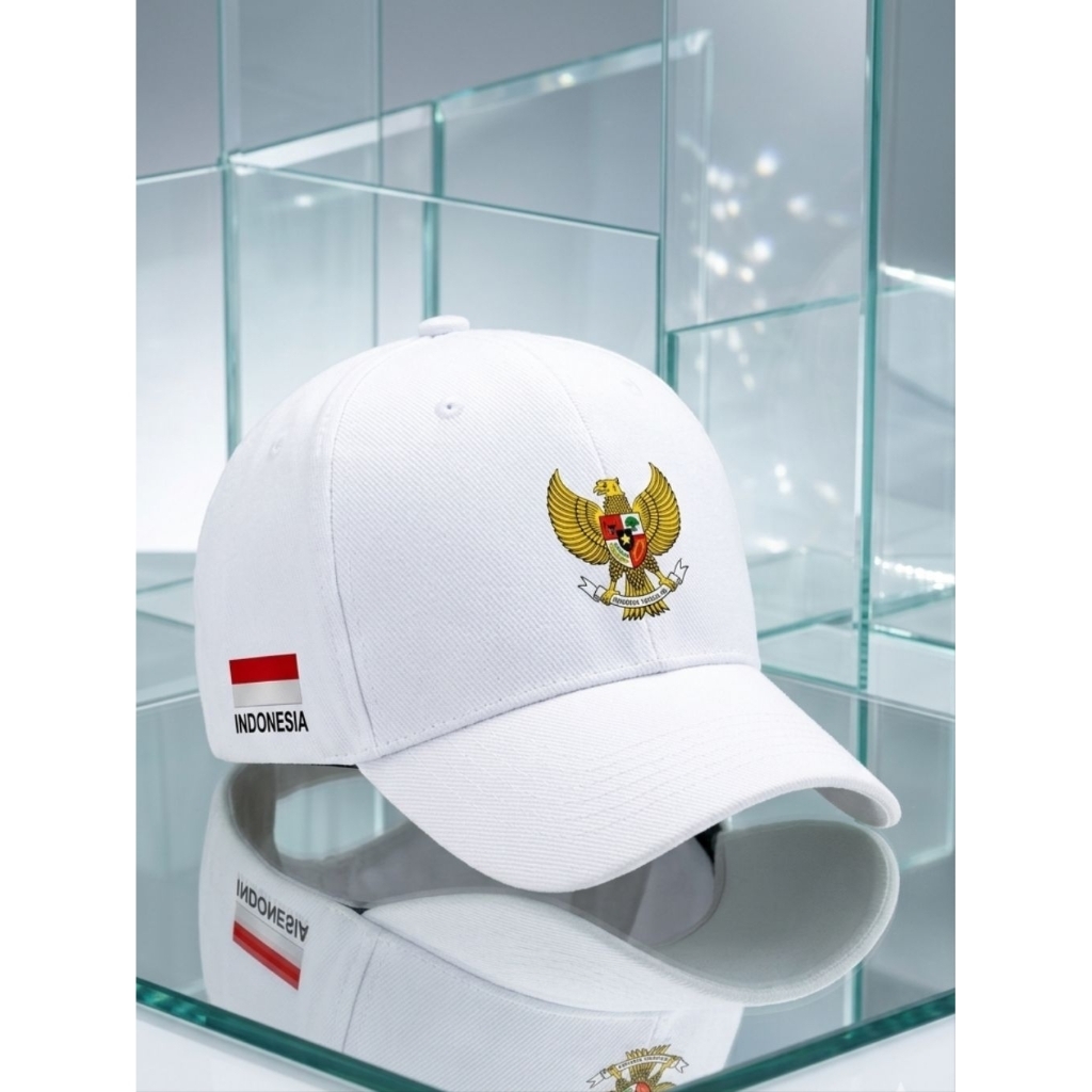 Promo Topi Baseball Caps Garuda Indonesia Topi Bordiran Lambang Garuda
