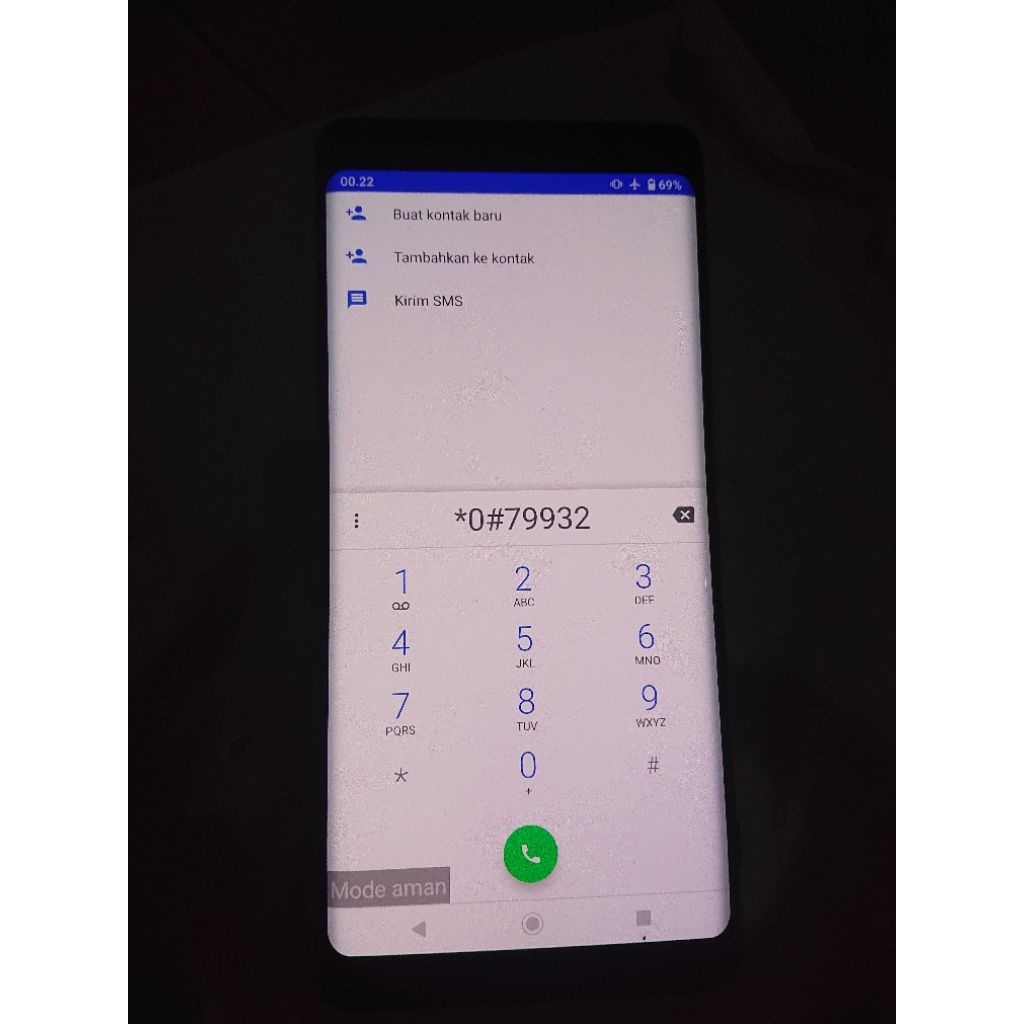 Lcd sony Xperia XZ3 original copotan OLED