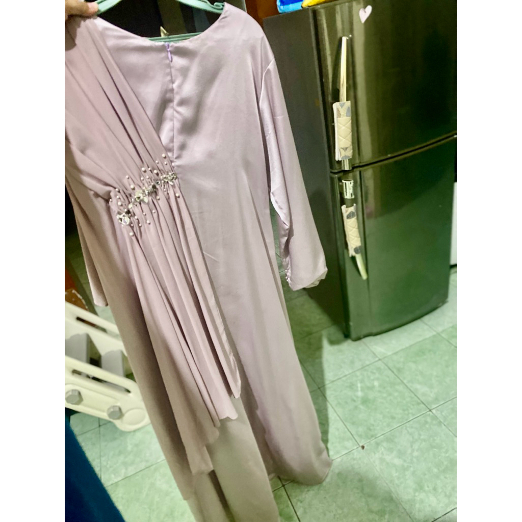 vanilla hijab gamis preloved