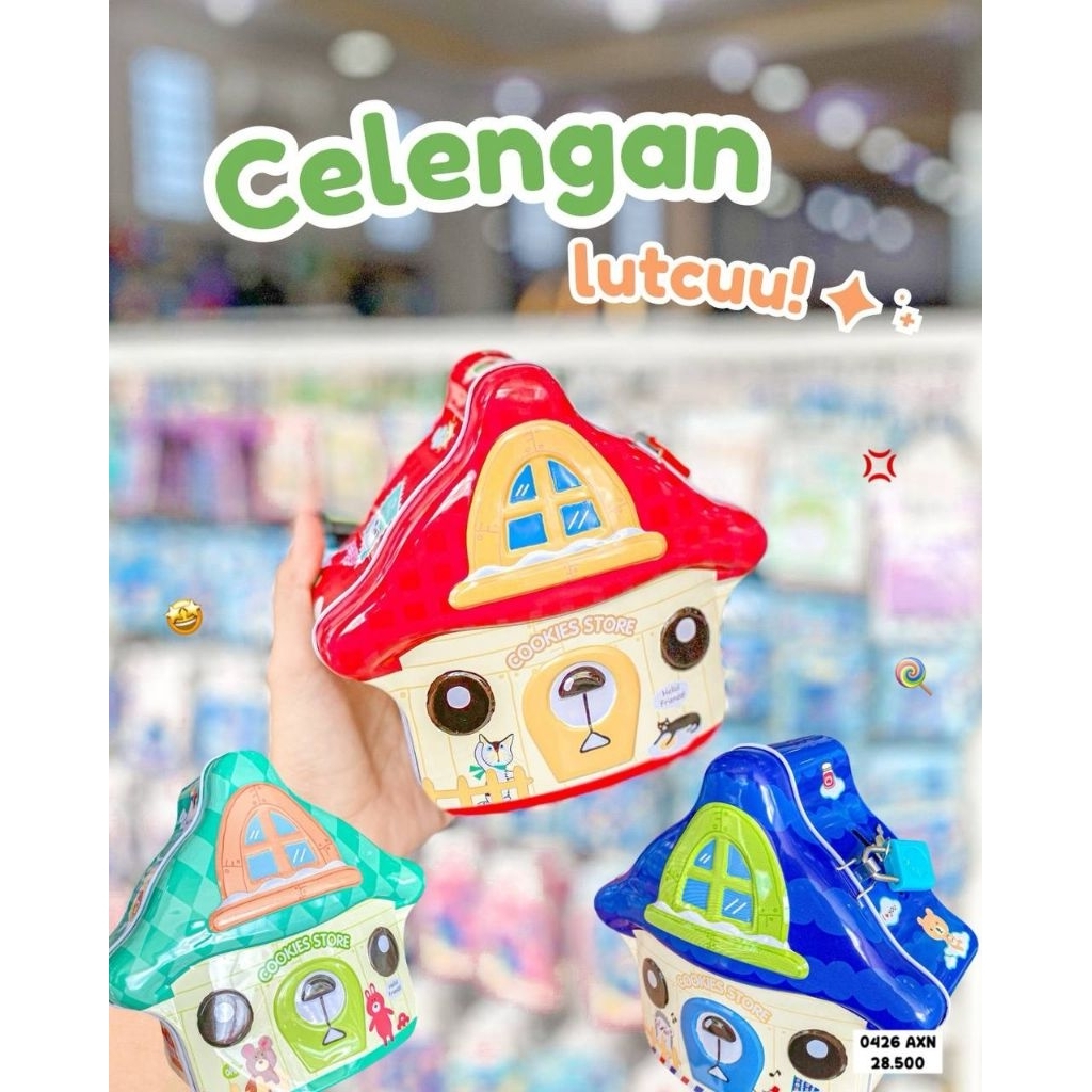 Celengan Gembok Bentuk Rumah