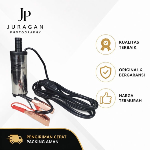 JP OTOHEROES Pompa Air Minyak Oli Submersible Water Pump 12V - YB-028
