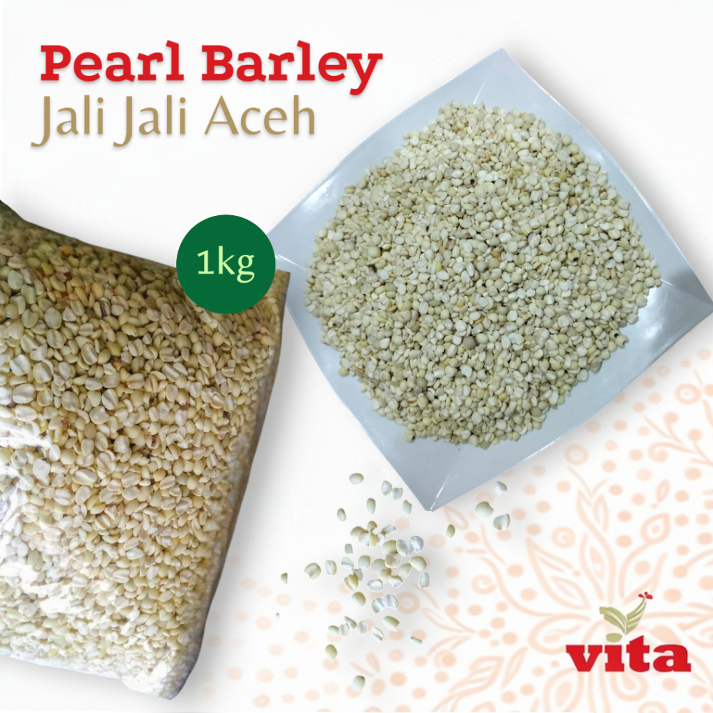 Jali Jali Aceh Lokal Biji Barley Packing 1kg