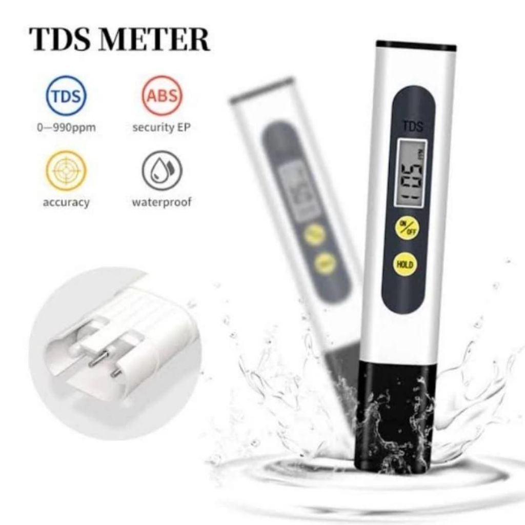 TDS METER 2 AIR MINUM HIDROPONIK WATER TREATMENT TDS 2