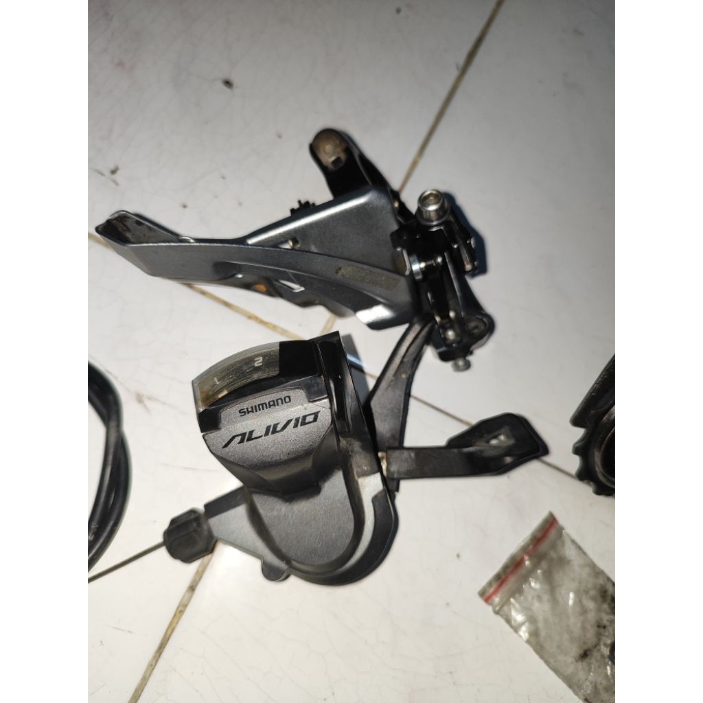 groupset shimano 2x10 speed deore m6000 dan alivio