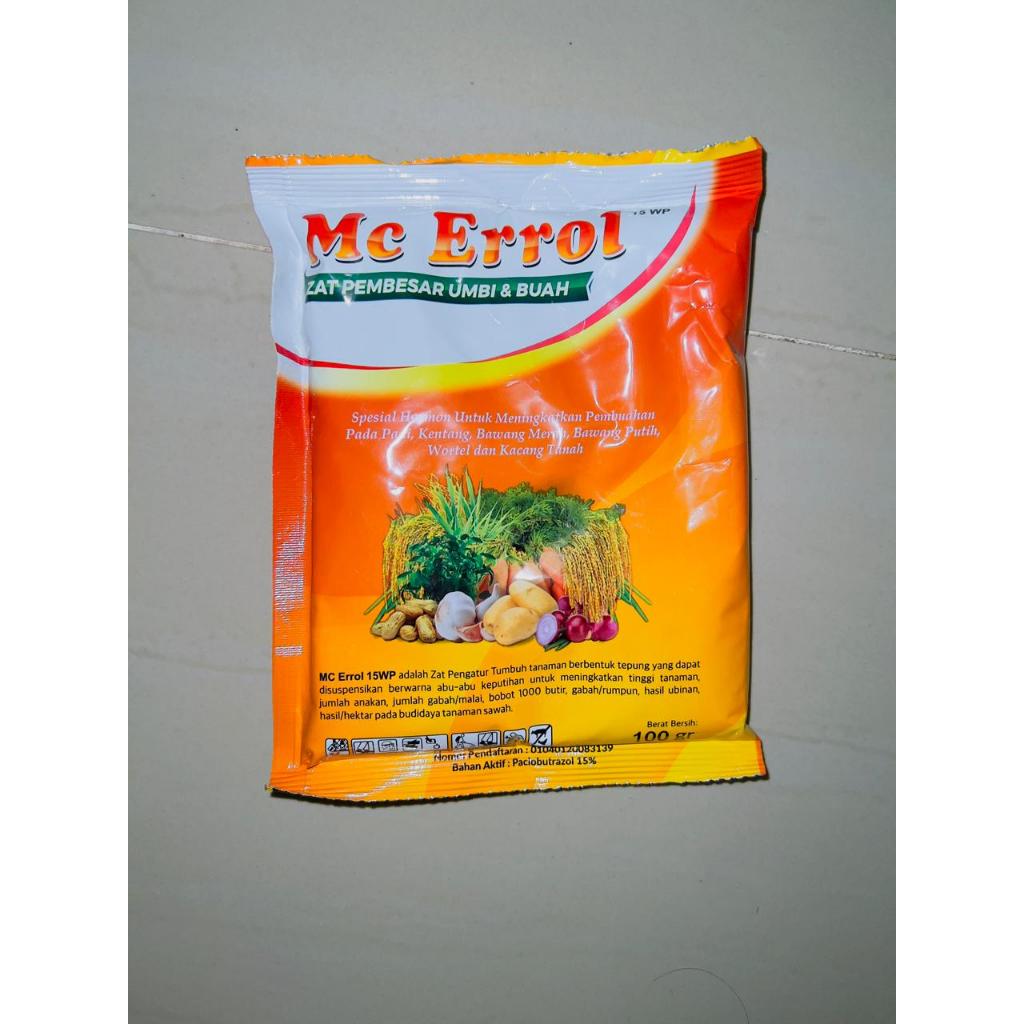Mc Errol 100g - Paclobutrazol 15% untuk Meningkatkan Pembuahan Tanaman
