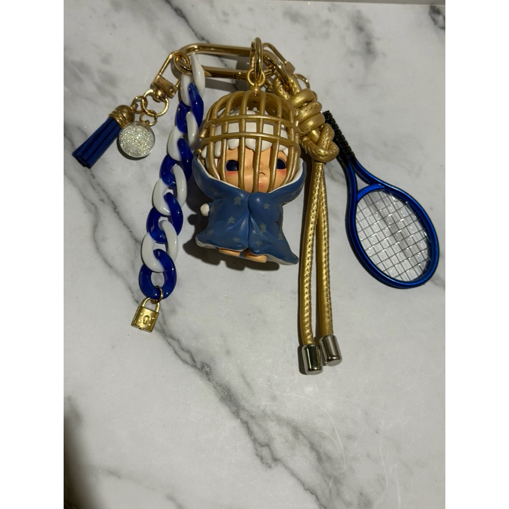 BAG CHARM / GANTUNGAN TAS POP MART FIGURE HIRONO SHELTER - BIRDCAGE