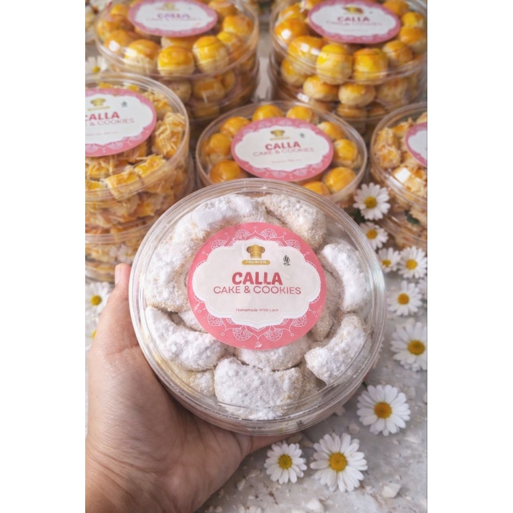 Putri salju homemade ukuran toples 250gram