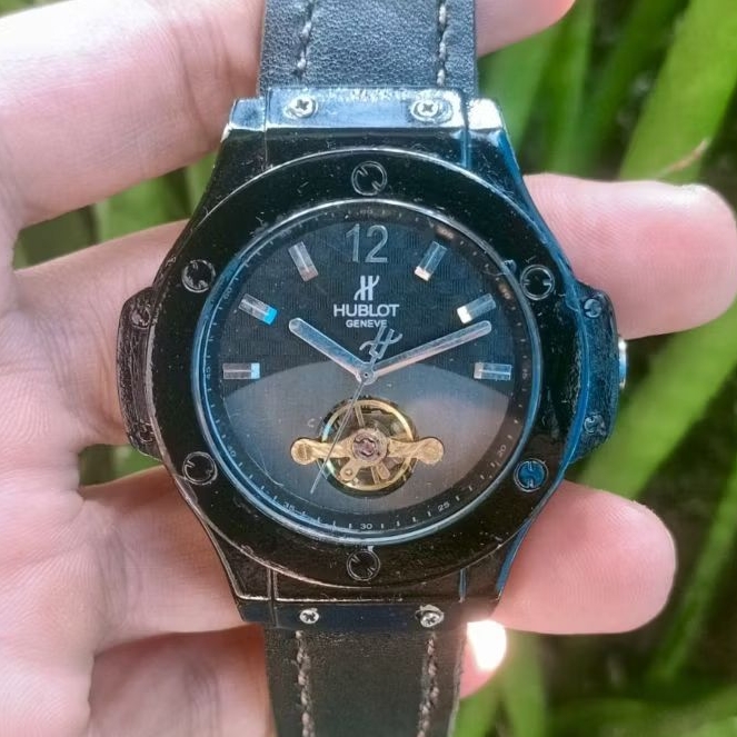 Jam Tangan Pria Hublot Geneve Automatic Preloved