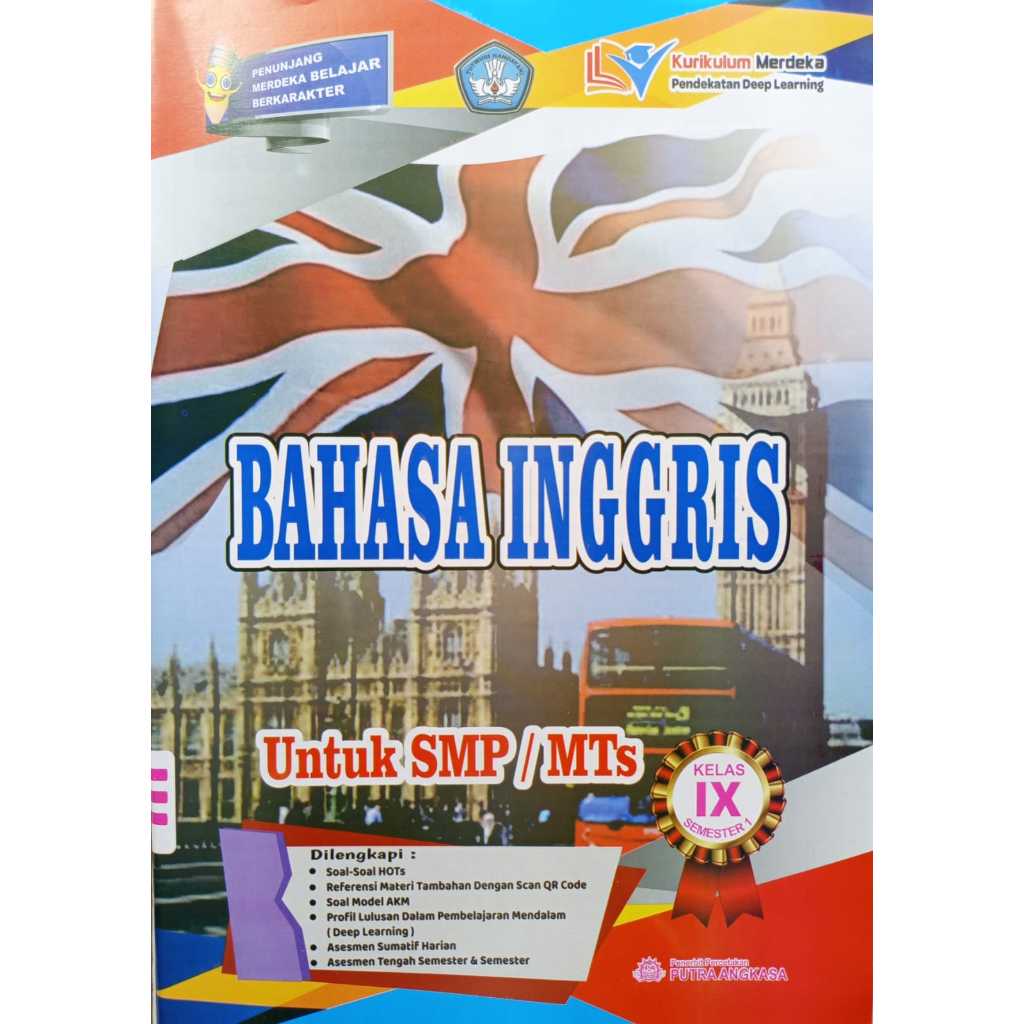 LKS BAHASA INGGRIS SMP KELAS 9 SEMESTER 1 TAHUN 2026-2027 KURIKULUM MERDEKA