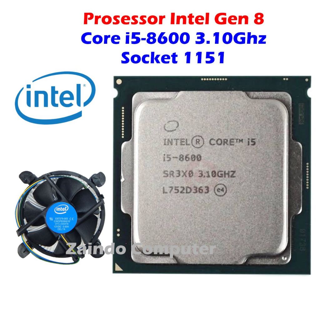 PROSESSOR INTEL CORE I5 8400 2.80 GHZ GEN 8 – PROSESSOR INTEL CORE I5 8500 2.80 GHZ GEN 8 – PROSESSO