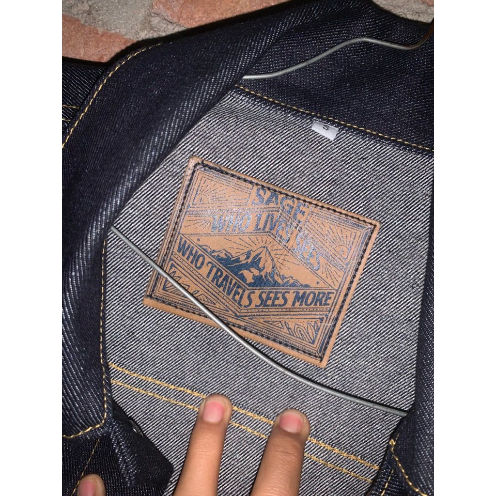 Jaket sage denim