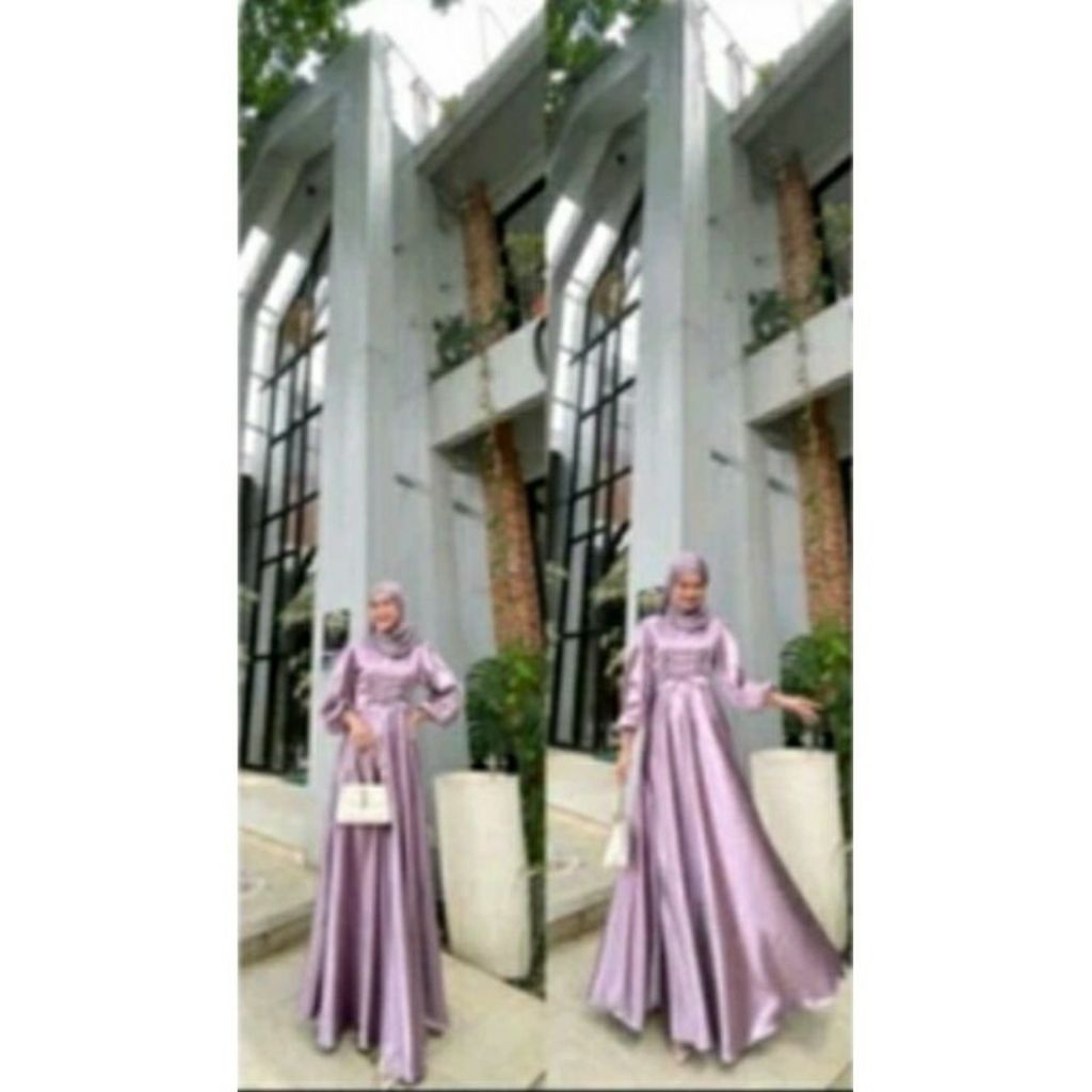 amara milaa dress spesial kondangan+satin premium