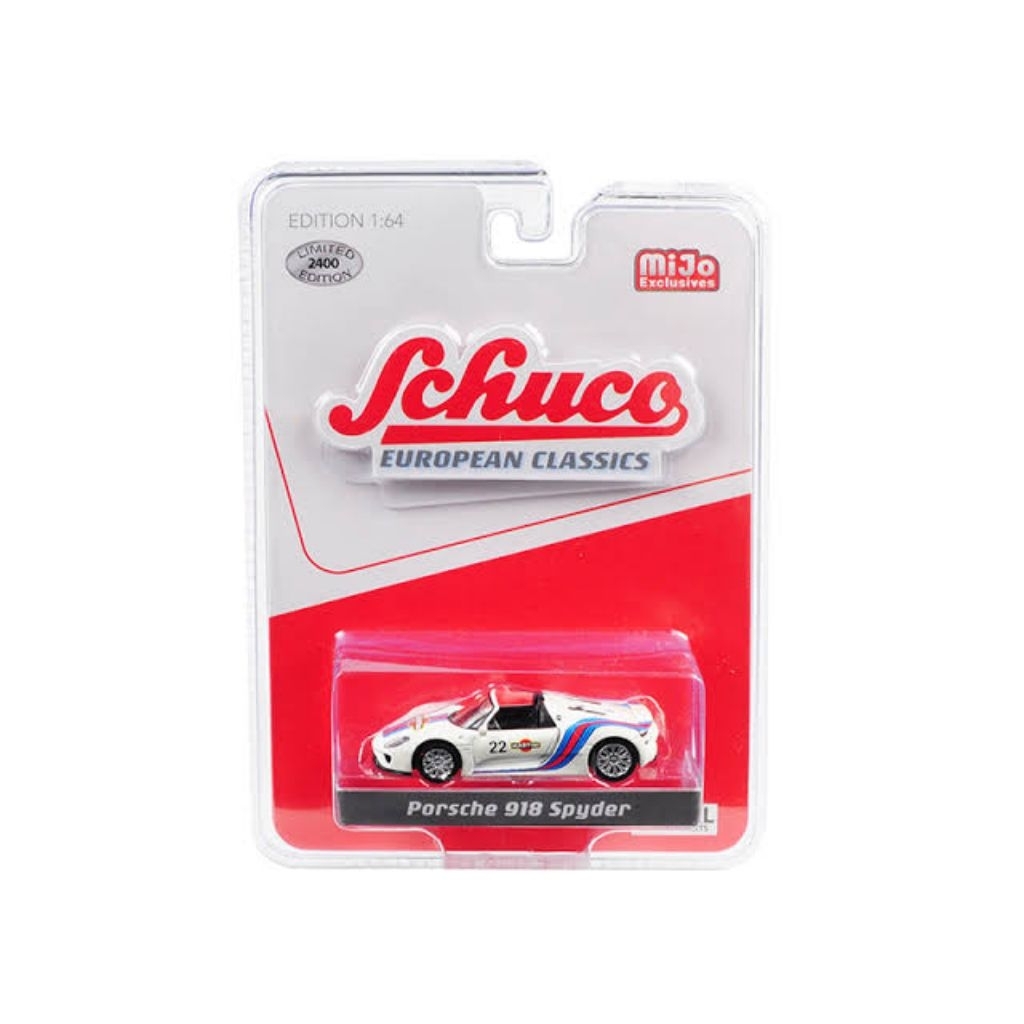 Schuco European Classics Porsche 918 Spider Blister Mijo Exclusive
