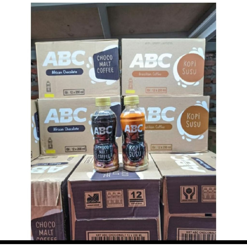 Abc susu botol 1 dus isi 12 botol