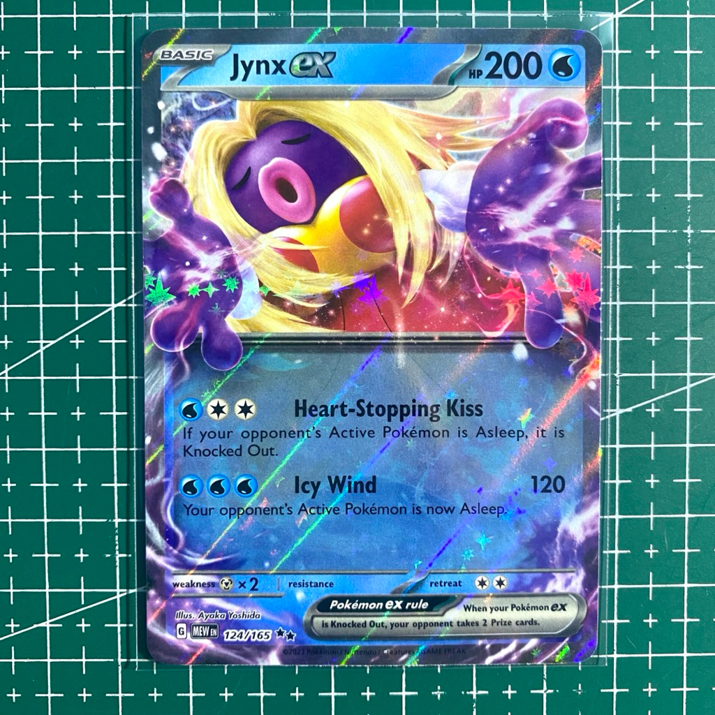 Jynx ex RR Holo Scarlet & Violet 151 124/165 Pokemon Card English - Kartu Pokemon Hologram Bahasa In