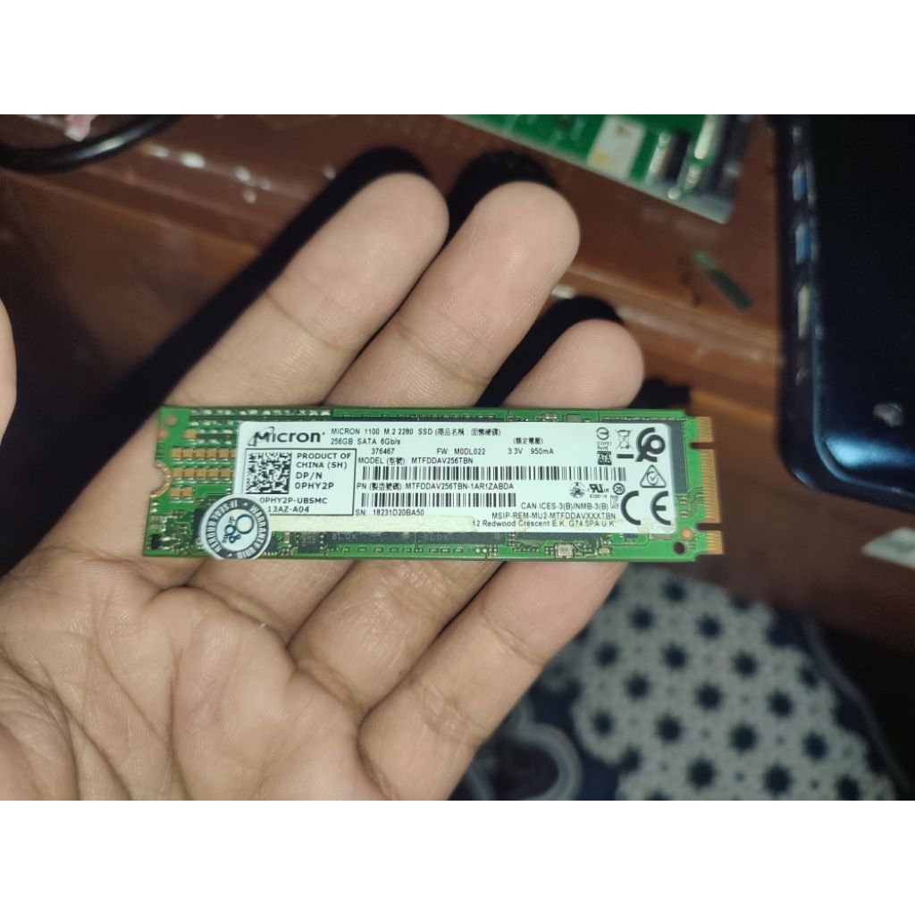 ssd sata 256 gb micron