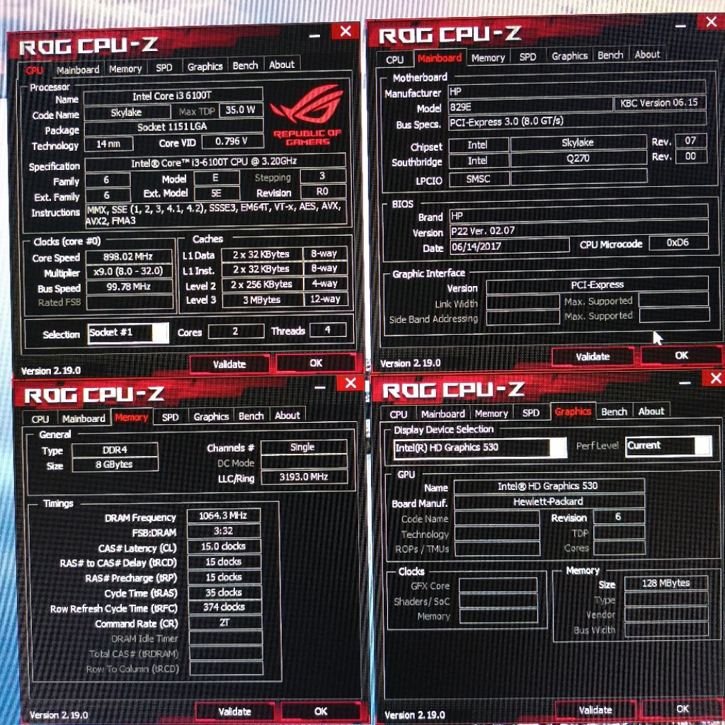 pc mini hp prodesk 600 g3 i3 gen6 nvme 128gb