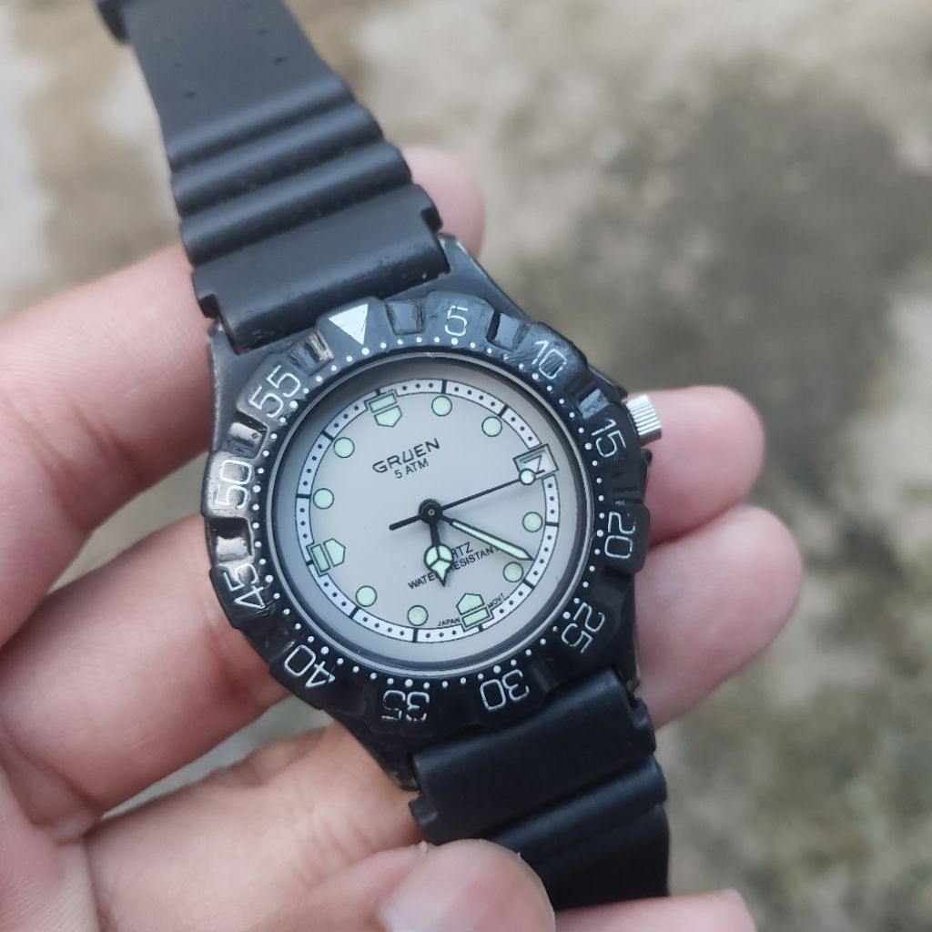 Arloji Gruen Skin Diver