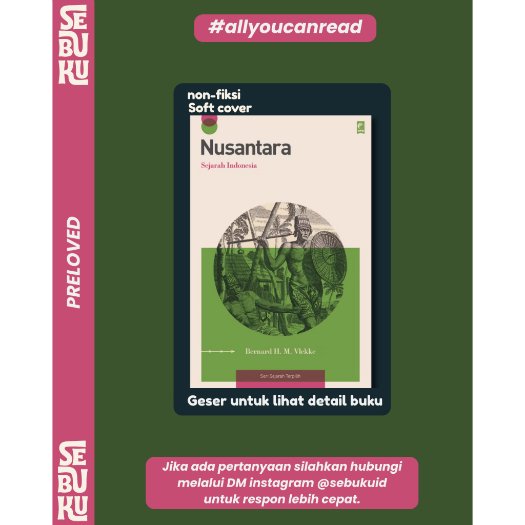 Sejarah Nusantara - Bernard H. M. Vlekke