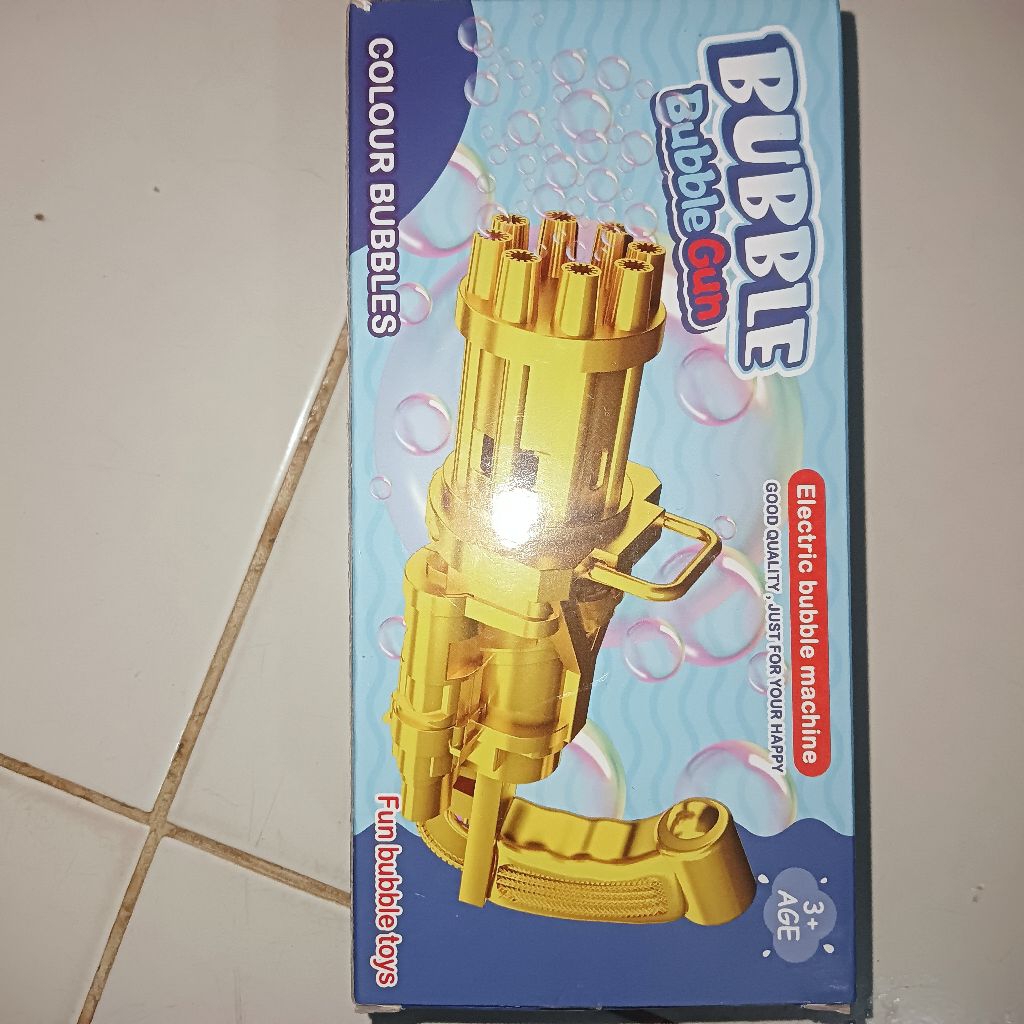 MAINAN BUBBLE GUN ELECTRIC SH675