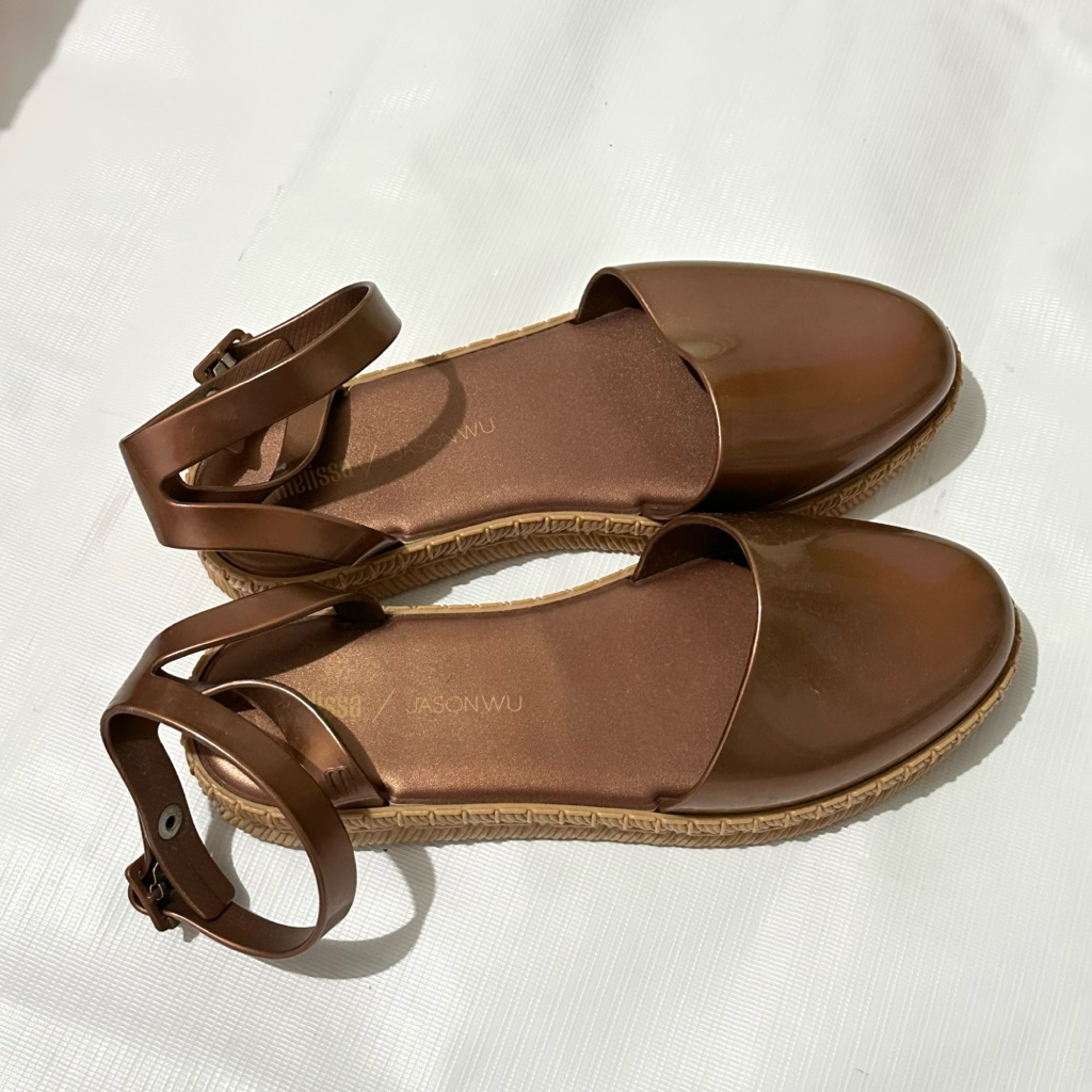 [100% Preloved Ori] Sepatu Sandal Melissa x JasonWu / Melissa Shoes with Strap Size 37 / Sepatu Meli