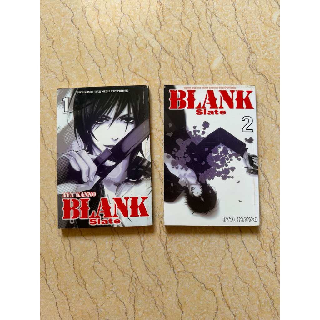 komik BLANK Slate - Aya Kanno (bekas, koleksi pribadi)
