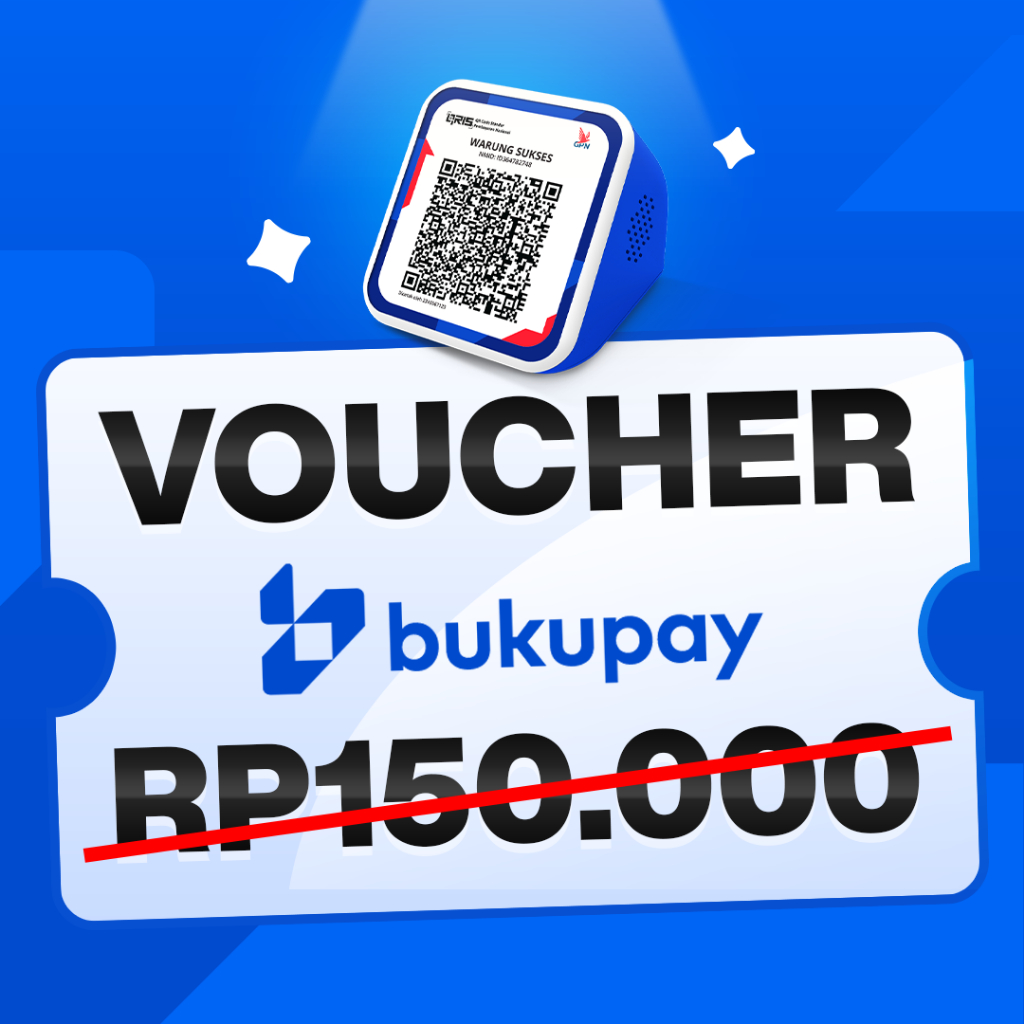Voucher BUKUPAY Speaker Soundbox GRATIS