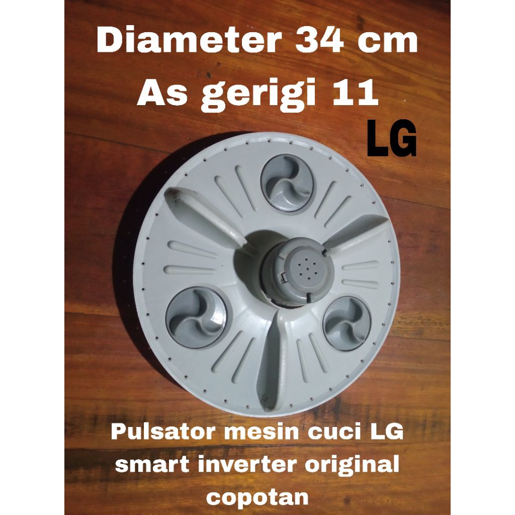 Pulsator Mesin Cuci LG Smart Inverter 1 Tabung..
