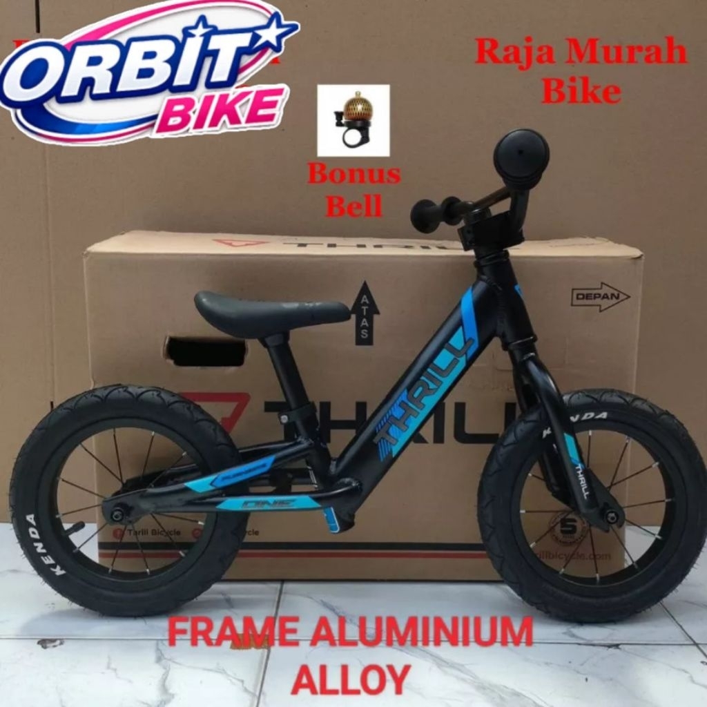 Balance Bike Thrill PushBike One Al Satin 12inch