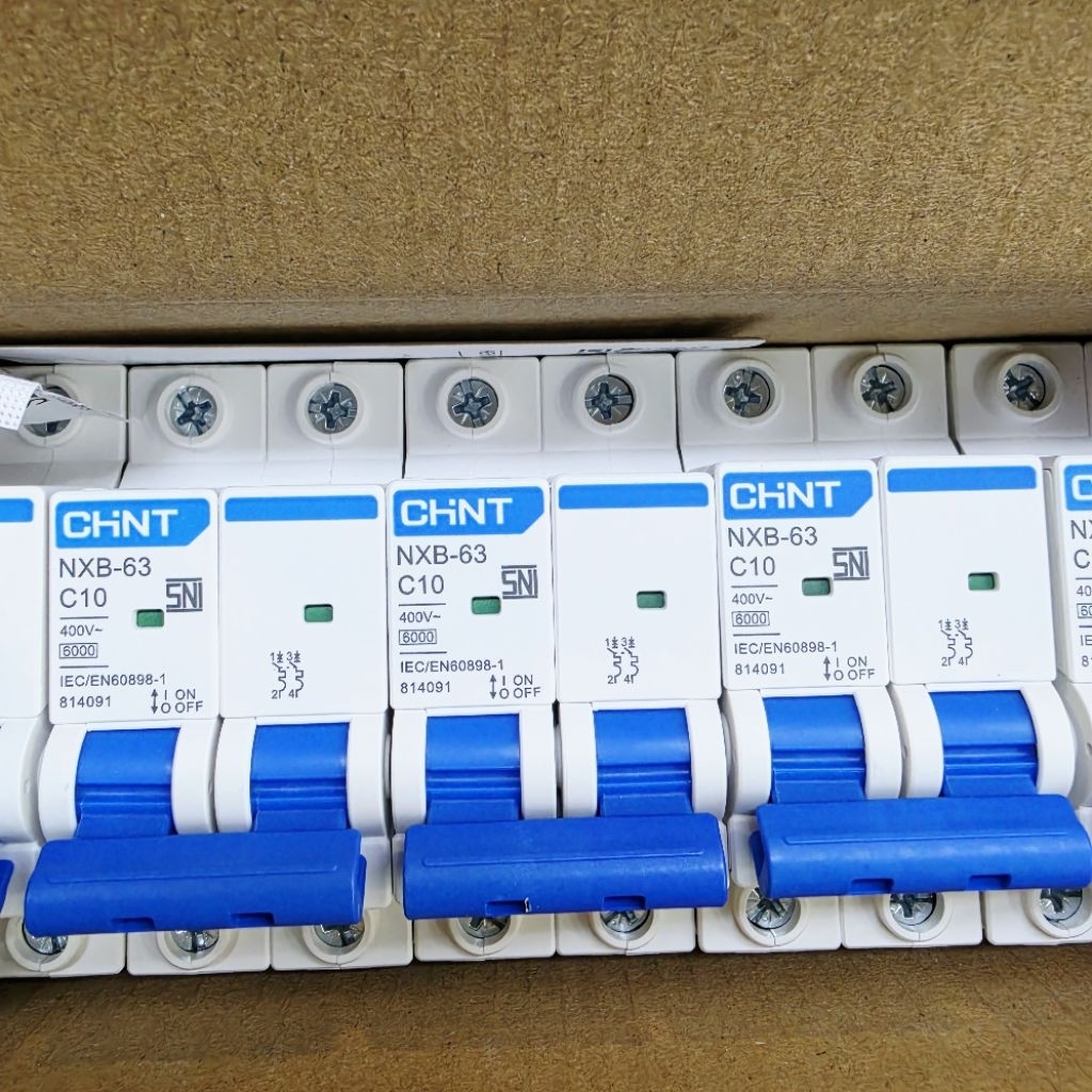MCB 2P 10A 6KA CHINT ELEKTRIK