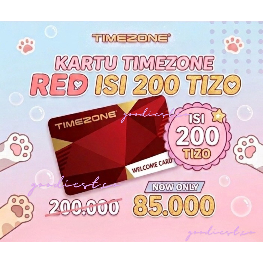 KARTU TIMEZONE ISI 200Tizo