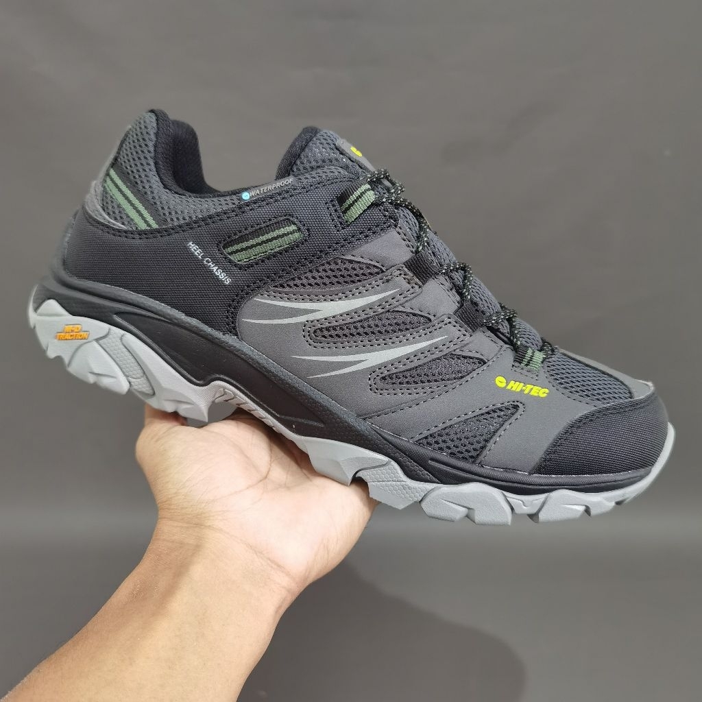 sepatu outdoor hitec tarantula low waterproof original resmi men hiking gunung trail hi-tec hitec H0