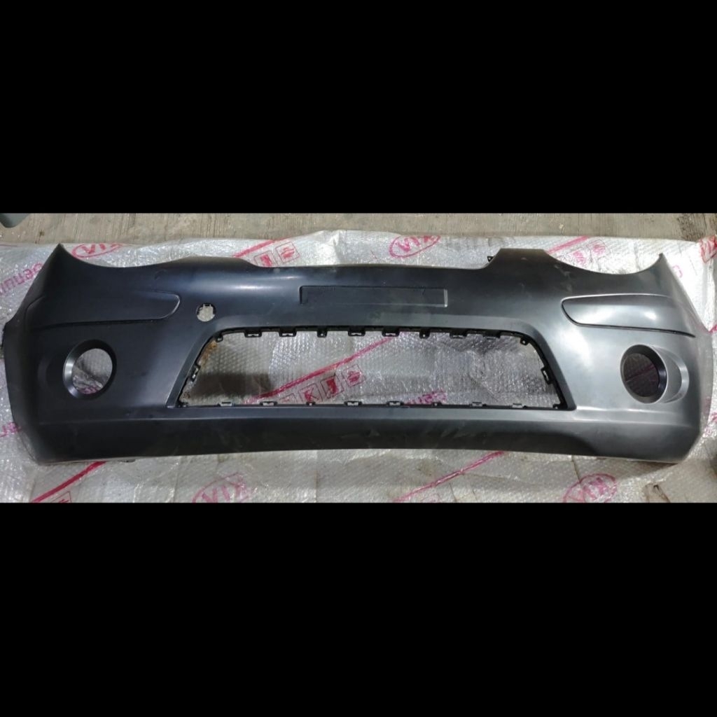 BEMPER BUMPER DEPAN KIA PICANTO COSMO 2007 - 2011 FOGLAMP BULAT ORIGINAL 86511-07500