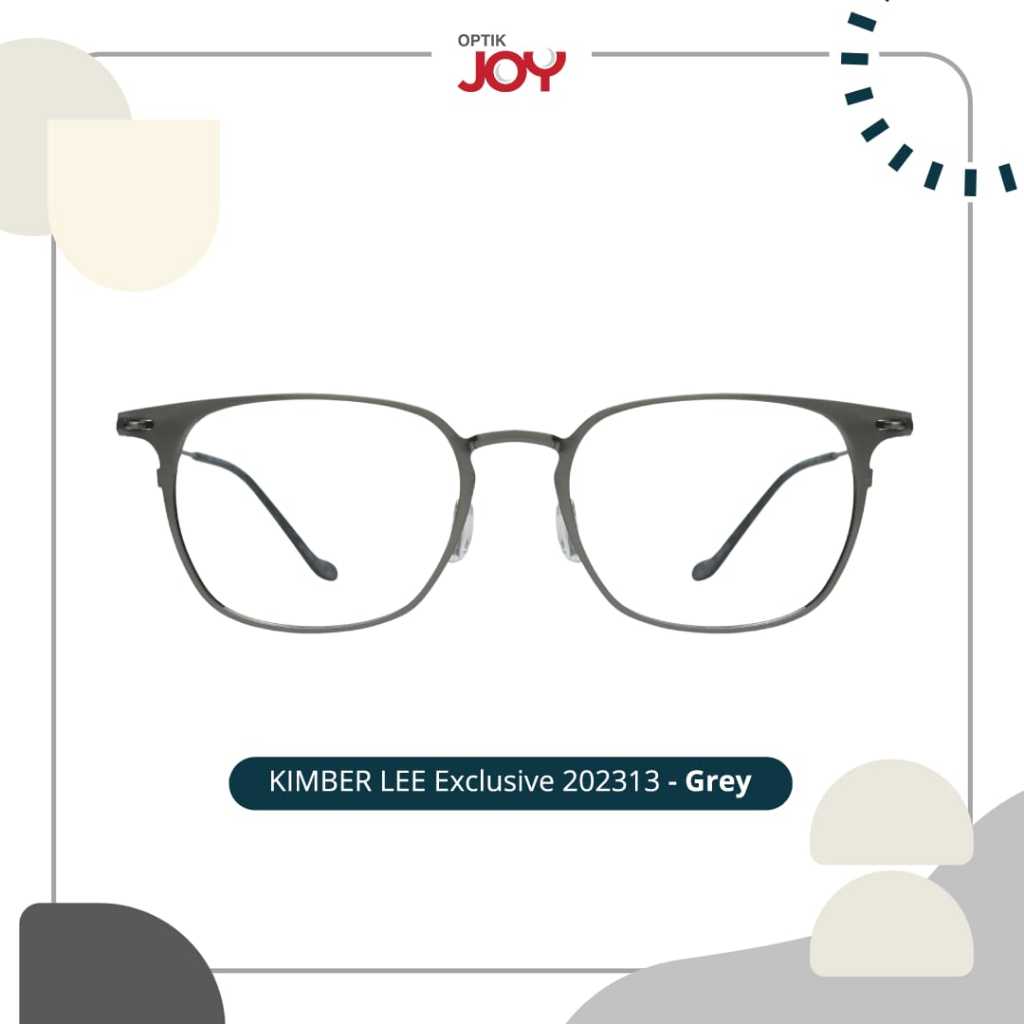 Frame Kacamata Kimber Lee Exclusive 202313 - Grey