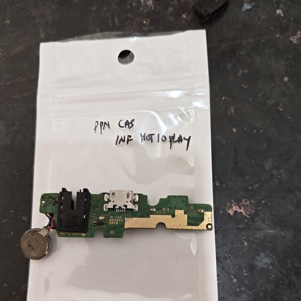 papan cas infinix hot 10 play ori copotan