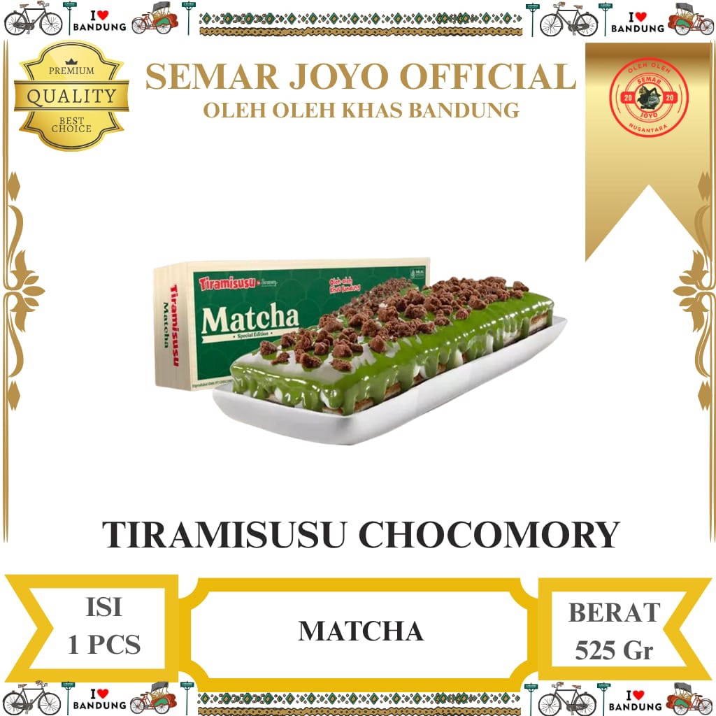 Tiramisusu Chocomory Oleh Oleh viral Bandung