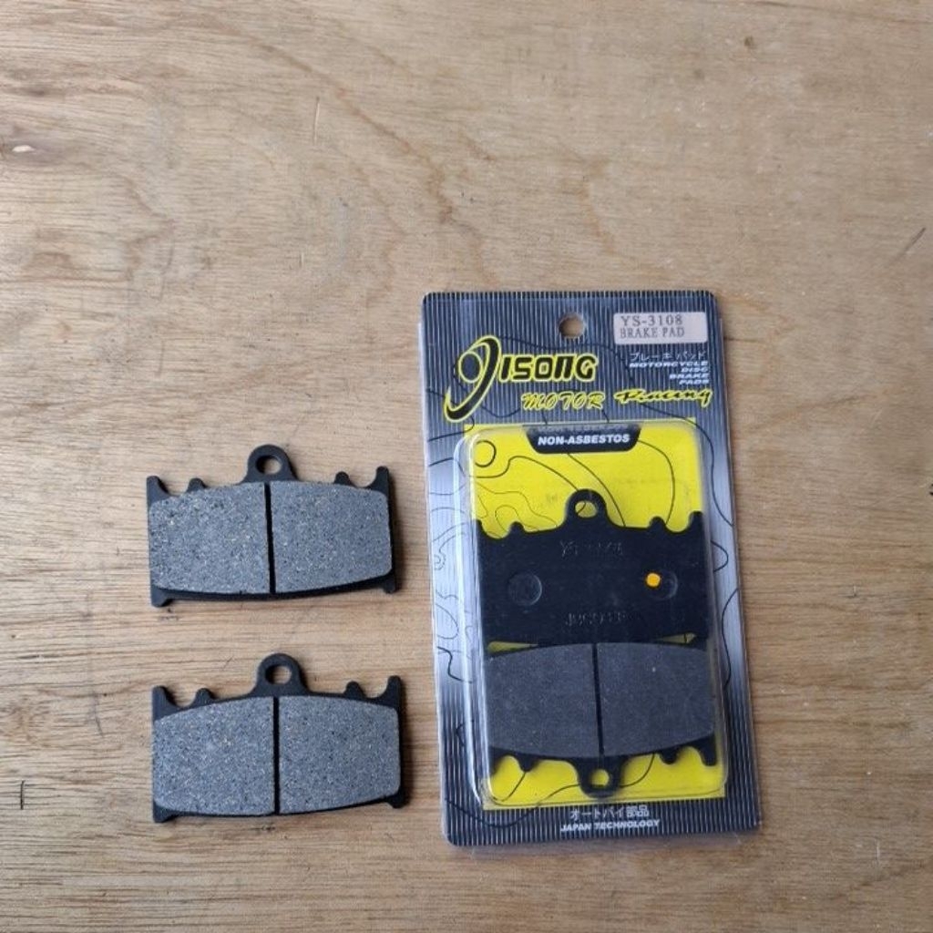 Kampas rem depan Tokico Suzuki RGV 250 Gamma GSXR GSR GF GSF 400 600 650 K1 K2 K3 T ys3108