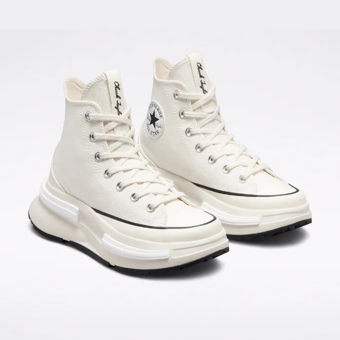Sepatu Converse Run Star Legacy Cx Hi Egret White Womens Sneakers Casual Style Lifestyle Skate Origi